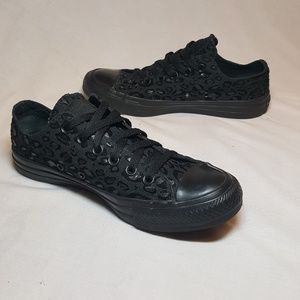 Converse✪All Star Black Leopard/Animal Print-W 7